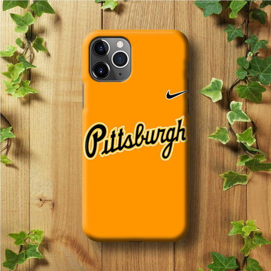 Baseball Pittsburgh Pirates MLB 002 iPhone 11 Pro Case-Plastic / Full Wrap (3D Case)-Xtracase