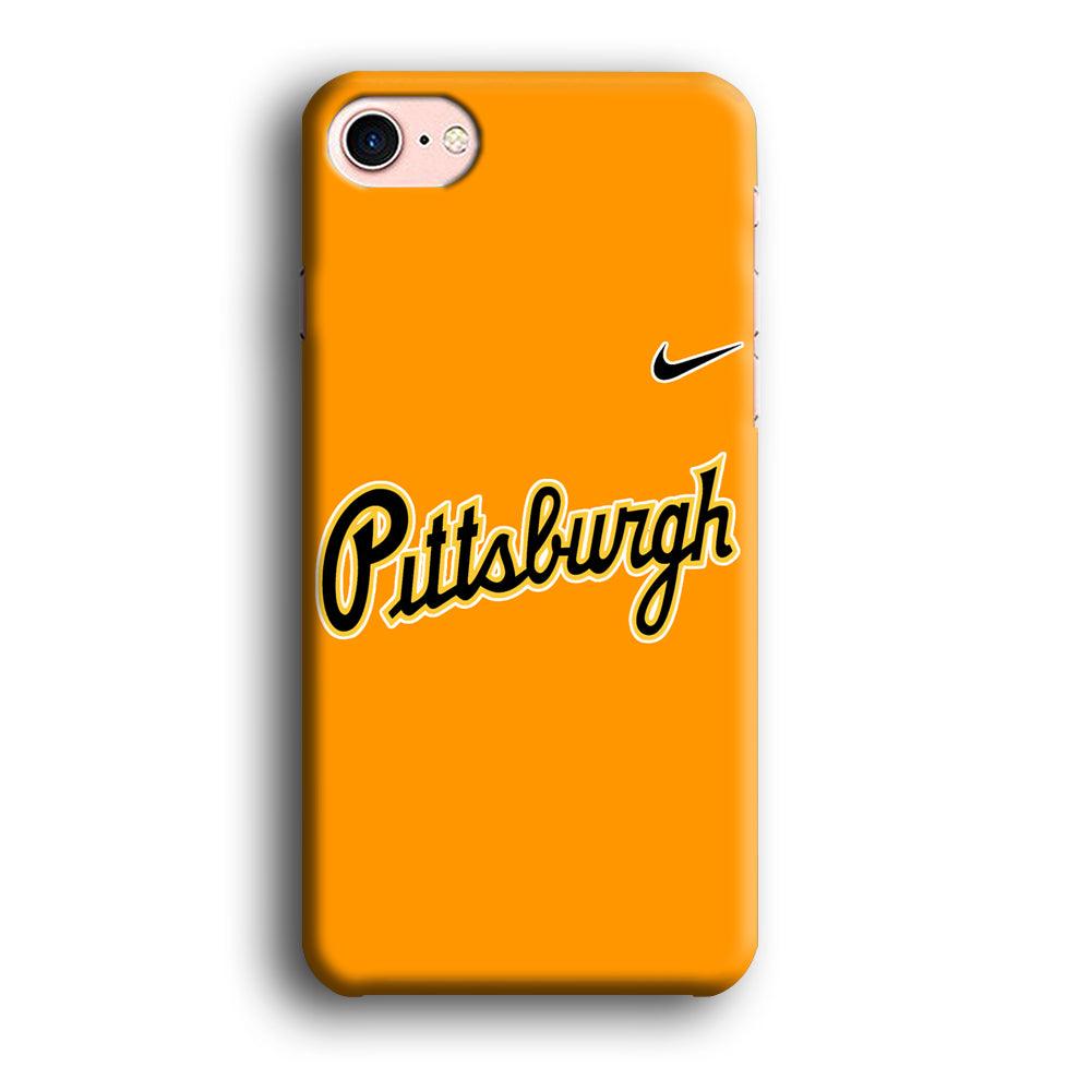 Baseball Pittsburgh Pirates MLB 002 iPhone SE 2020 Case-Plastic / Full Wrap (3D Case)-Xtracase