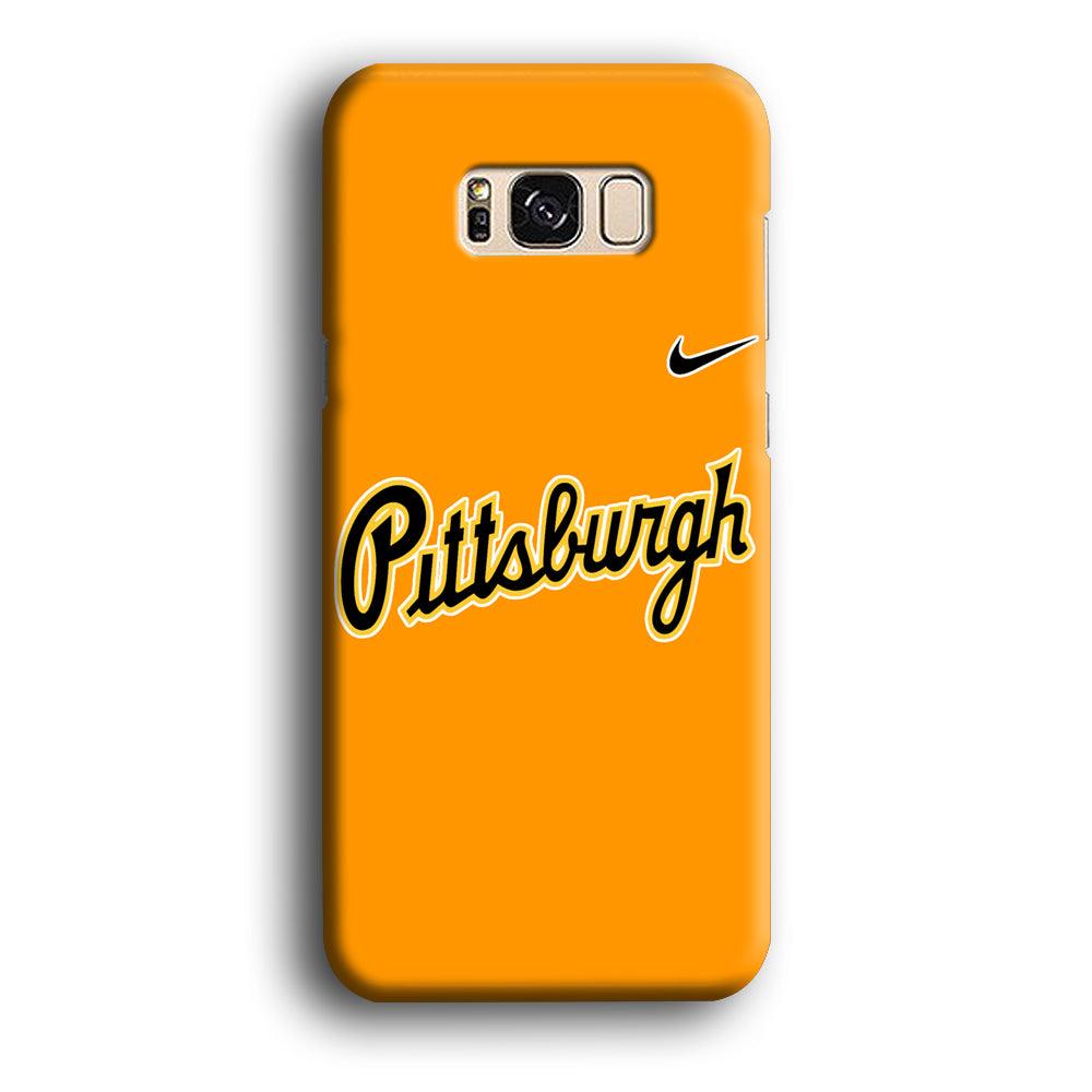 Baseball Pittsburgh Pirates MLB 002 Samsung Galaxy S8 Plus Case-Plastic / Full Wrap (3D Case)-Xtracase