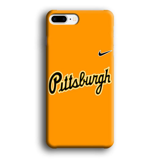 Baseball Pittsburgh Pirates MLB 002 iPhone 8 Plus Case-Plastic / Full Wrap (3D Case)-Xtracase
