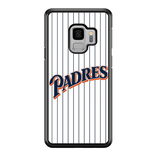 Baseball San Diego Padres MLB 001 Samsung Galaxy S9 Case-Plastic / Full Wrap (3D Case)-Xtracase