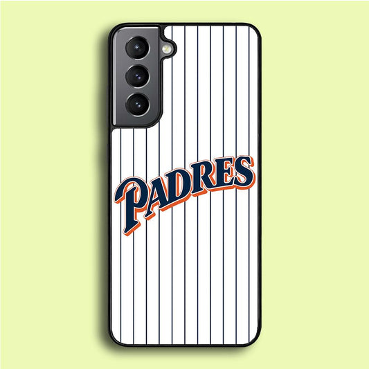 Baseball San Diego Padres MLB 001 Samsung Galaxy S21 Case-Plastic / Full Wrap (3D Case)-Xtracase