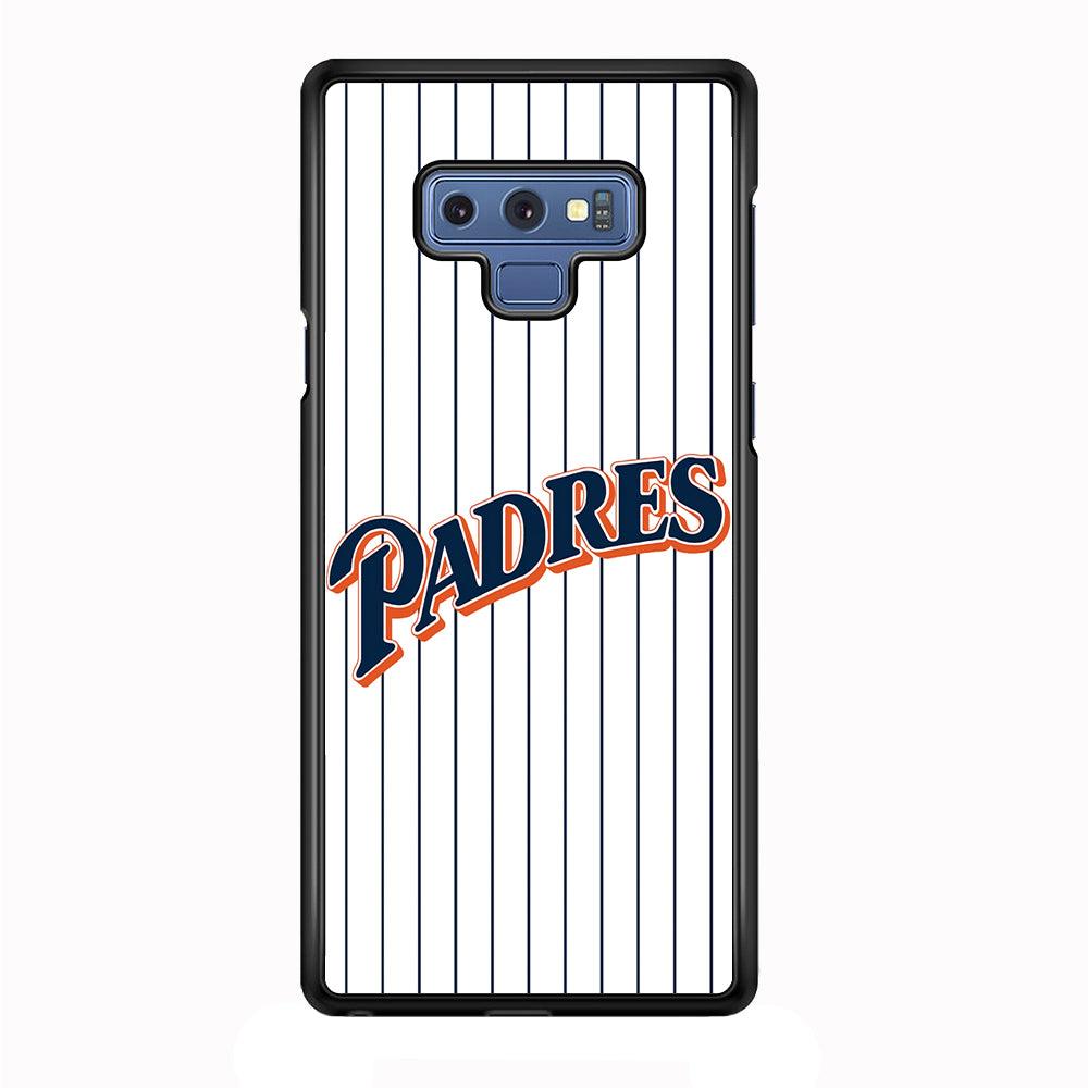 Baseball San Diego Padres MLB 001 Samsung Galaxy Note 9 Case-Plastic / Full Wrap (3D Case)-Xtracase