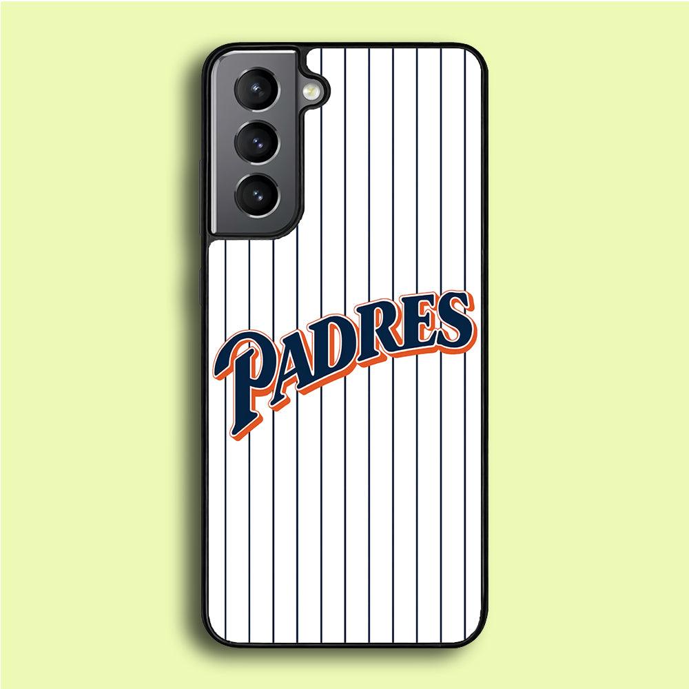 Baseball San Diego Padres MLB 001 Samsung Galaxy S21 Plus Case-Plastic / Full Wrap (3D Case)-Xtracase