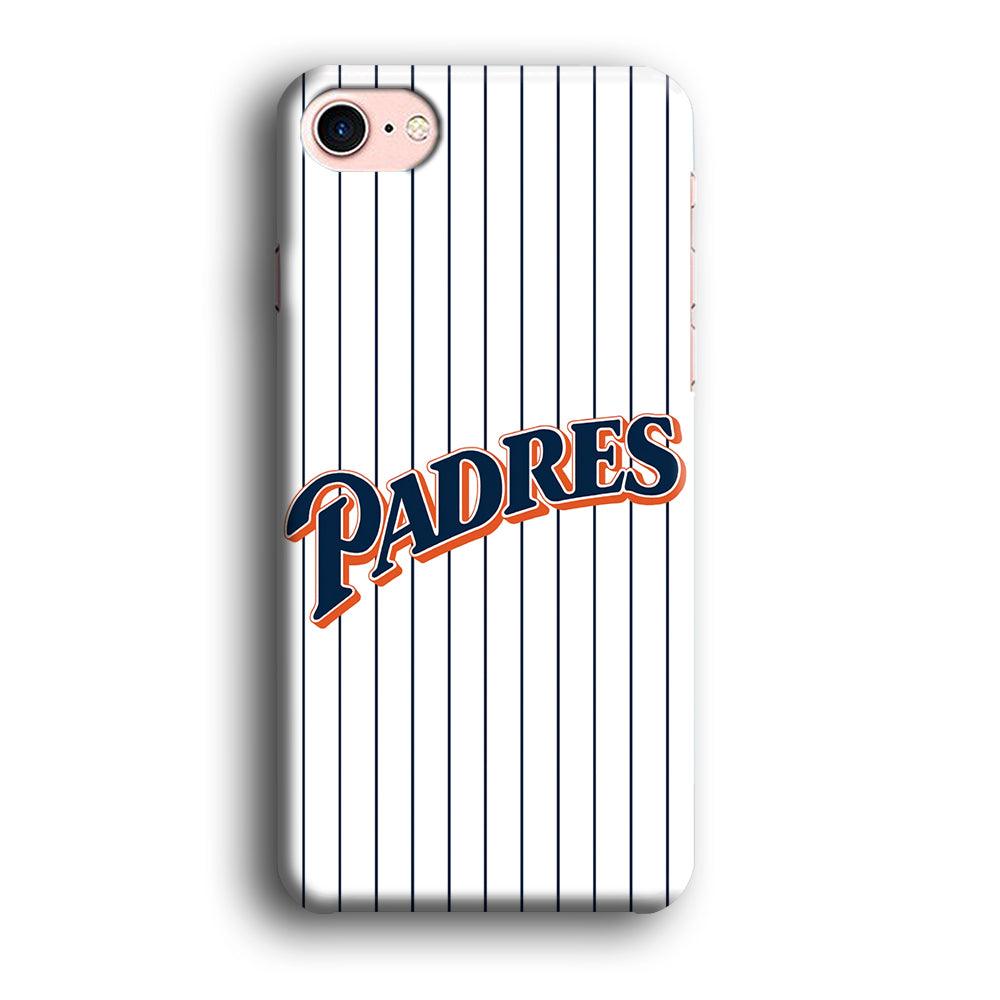 Baseball San Diego Padres MLB 001 iPhone SE 2020 Case-Plastic / Full Wrap (3D Case)-Xtracase