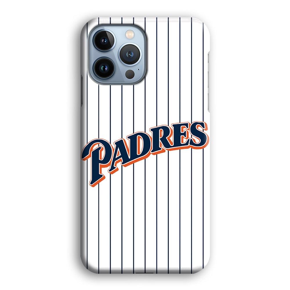 Baseball San Diego Padres MLB 001 iPhone 13 Pro Max Case-Plastic / Full Wrap (3D Case)-Xtracase