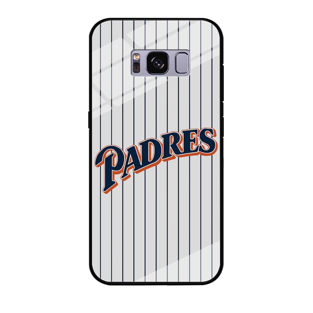 Baseball San Diego Padres MLB 001 Samsung Galaxy S8 Case-Tempered Glass Case-Xtracase