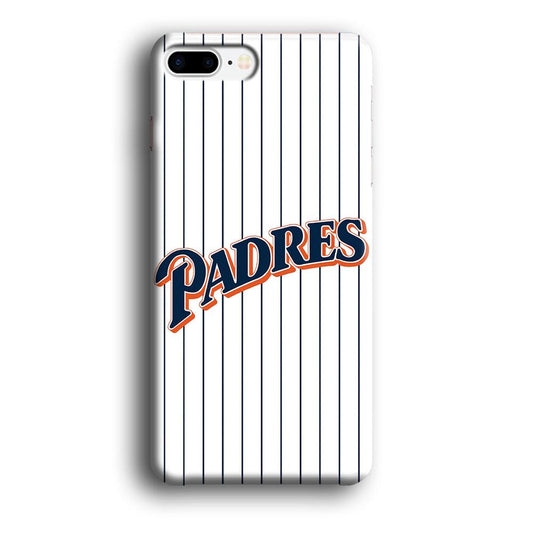 Baseball San Diego Padres MLB 001 iPhone 7 Plus Case-Plastic / Full Wrap (3D Case)-Xtracase