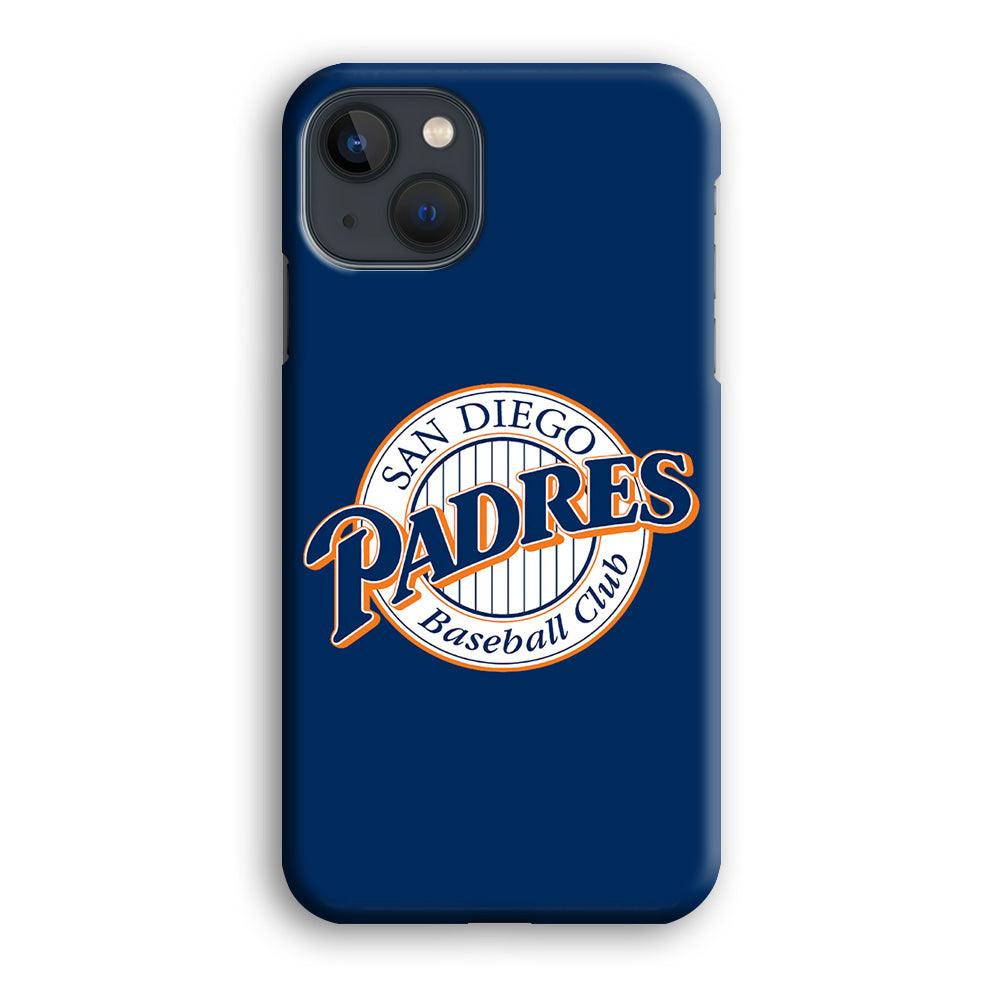 Baseball San Diego Padres MLB 002 iPhone 13 Mini Case-Plastic / Full Wrap (3D Case)-Xtracase