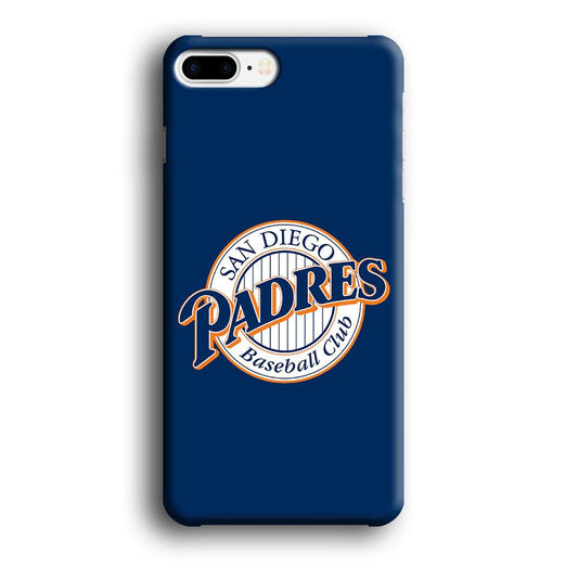 Baseball San Diego Padres MLB 002 iPhone 8 Plus Case-Plastic / Full Wrap (3D Case)-Xtracase