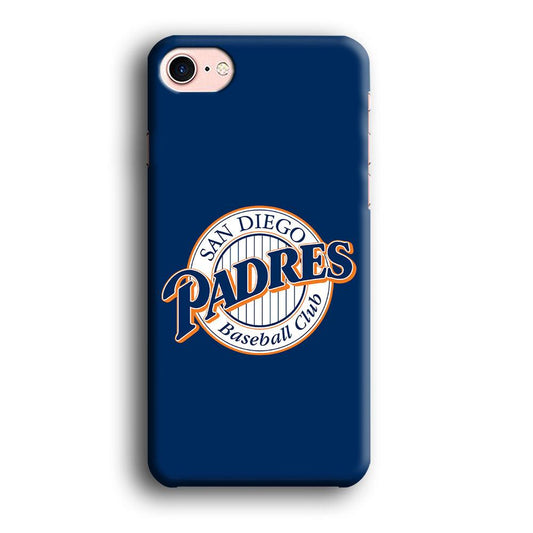 Baseball San Diego Padres MLB 002 iPhone 8 Case-Plastic / Full Wrap (3D Case)-Xtracase