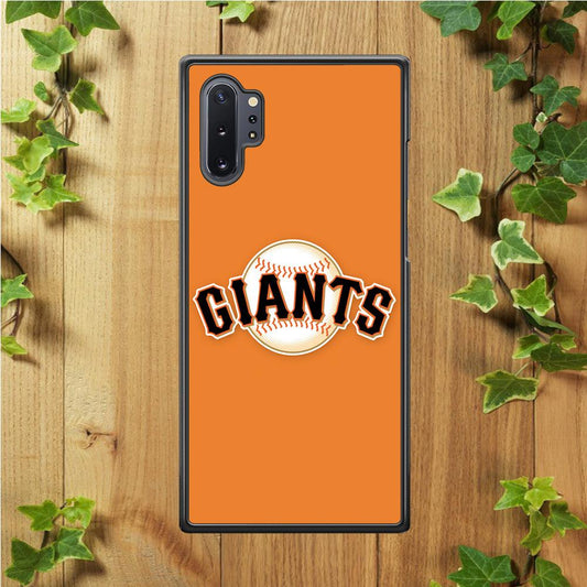 Baseball San Francisco Giants MLB 001 Samsung Galaxy Note 10 Plus Case-Plastic / Full Wrap (3D Case)-Xtracase