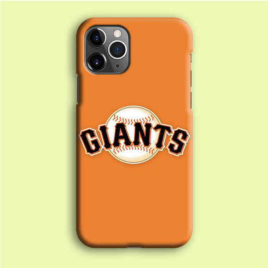 Baseball San Francisco Giants MLB 001 iPhone 12 Pro Case-Plastic / Full Wrap (3D Case)-Xtracase