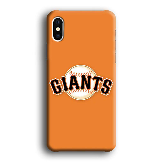 Baseball San Francisco Giants MLB 001 iPhone Xs 3D Case-Xtracase