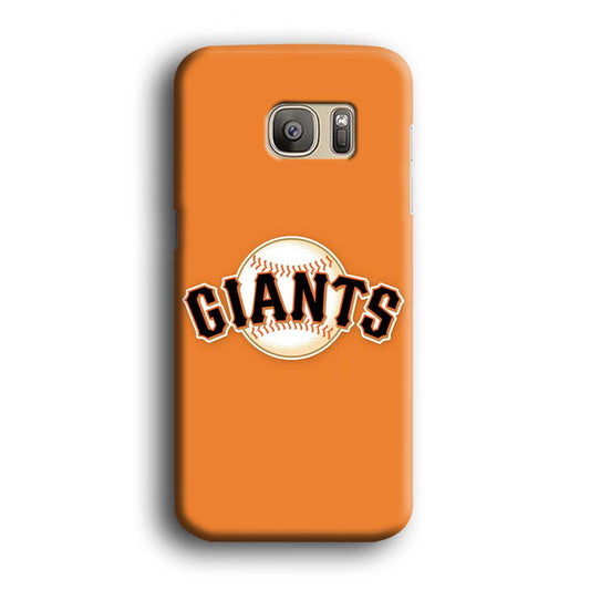 Baseball San Francisco Giants MLB 001 Samsung Galaxy S7 Edge 3D Case-Xtracase