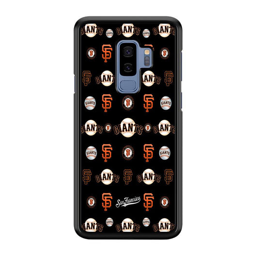 Baseball San Francisco Giants MLB 002 Samsung Galaxy S9 Plus Case-Plastic / Full Wrap (3D Case)-Xtracase