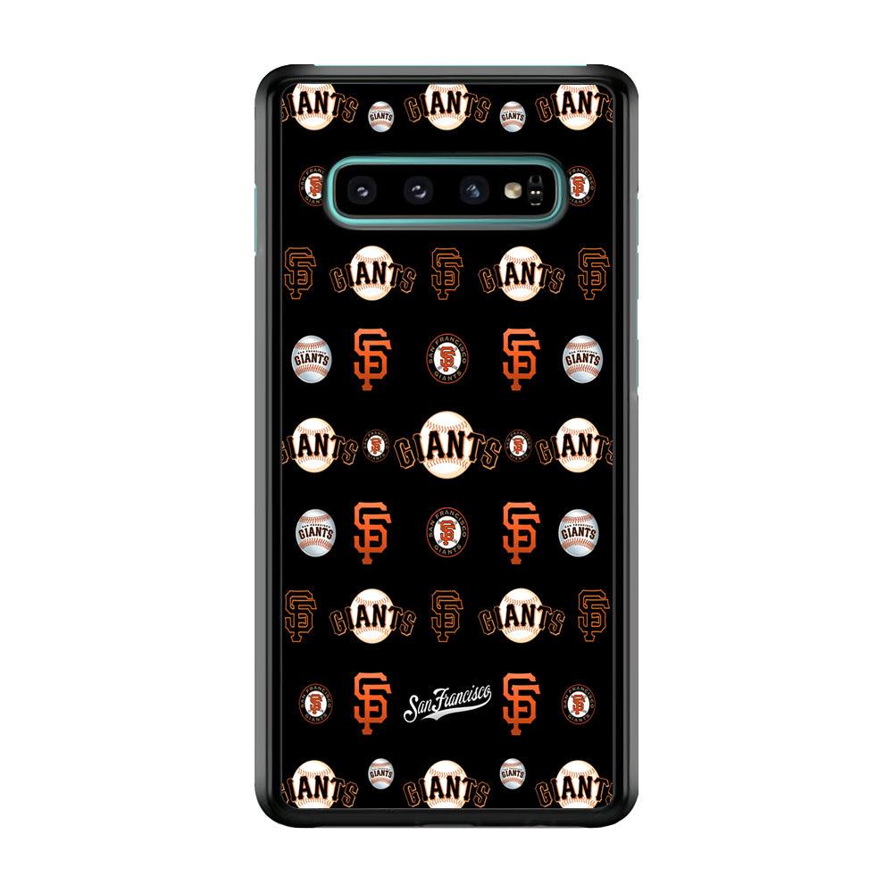 Baseball San Francisco Giants MLB 002 Samsung Galaxy S10 Plus Case-Plastic / Full Wrap (3D Case)-Xtracase