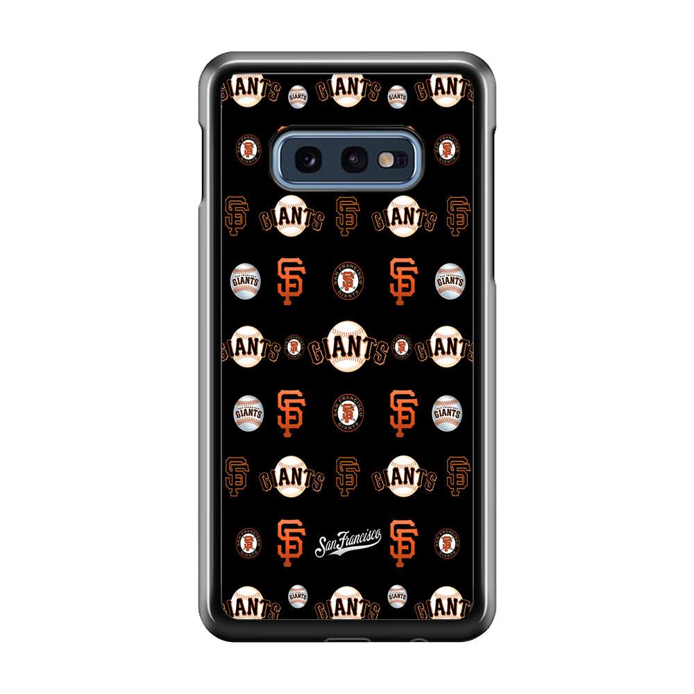 Baseball San Francisco Giants MLB 002 Samsung Galaxy S10E Case-Plastic / Full Wrap (3D Case)-Xtracase
