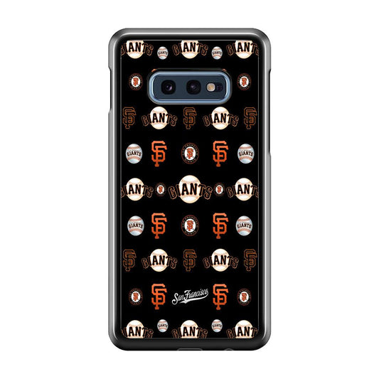 Baseball San Francisco Giants MLB 002 Samsung Galaxy S10E Case-Plastic / Full Wrap (3D Case)-Xtracase