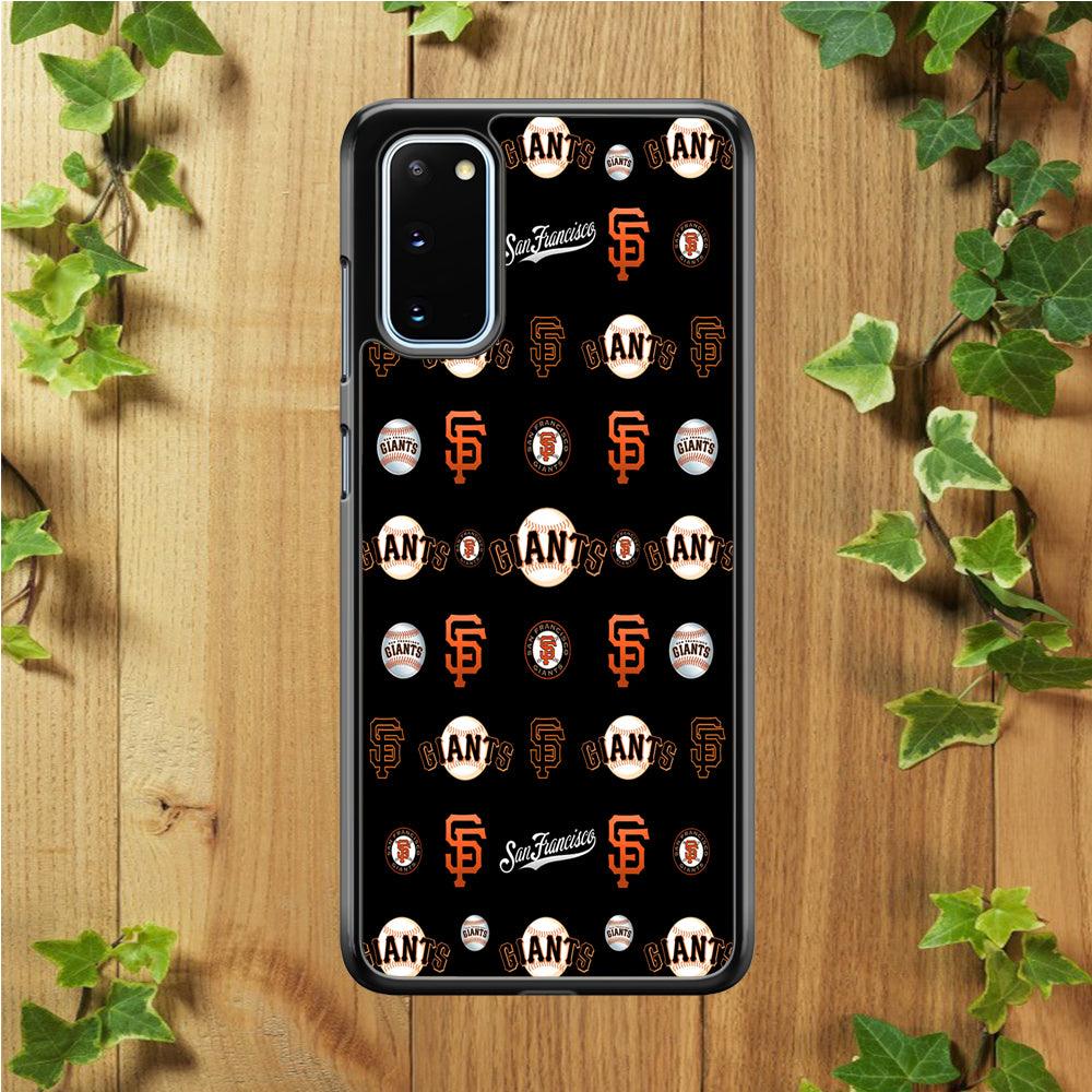 Baseball San Francisco Giants MLB 002 Samsung Galaxy S20 Case-Plastic / Full Wrap (3D Case)-Xtracase