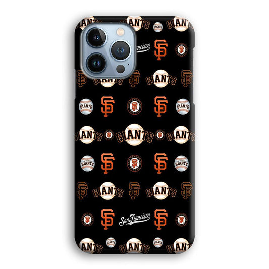Baseball San Francisco Giants MLB 002 iPhone 13 Pro Max Case-Plastic / Full Wrap (3D Case)-Xtracase