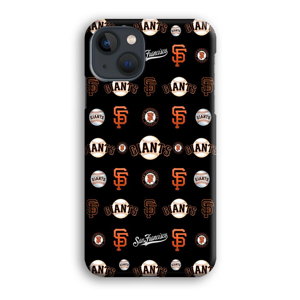 Baseball San Francisco Giants MLB 002 iPhone 13 Mini Case-Plastic / Full Wrap (3D Case)-Xtracase