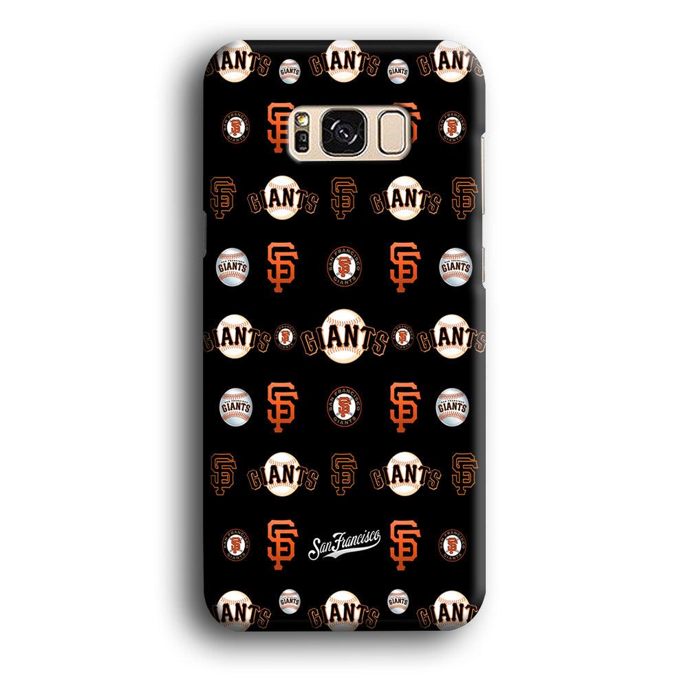 Baseball San Francisco Giants MLB 002 Samsung Galaxy S8 Case-Plastic / Full Wrap (3D Case)-Xtracase
