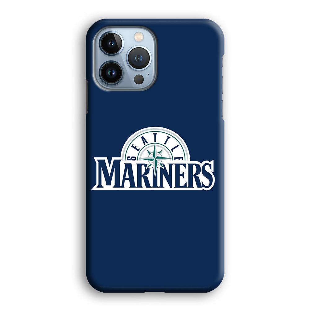 Baseball Seattle Mariners MLB 001 iPhone 13 Pro Max Case-Plastic / Full Wrap (3D Case)-Xtracase