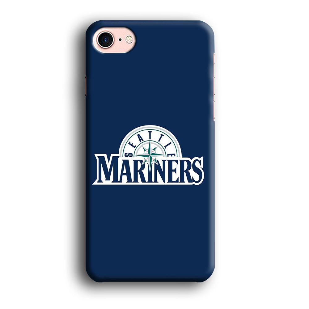 Baseball Seattle Mariners MLB 001 iPhone SE 2020 Case-Plastic / Full Wrap (3D Case)-Xtracase