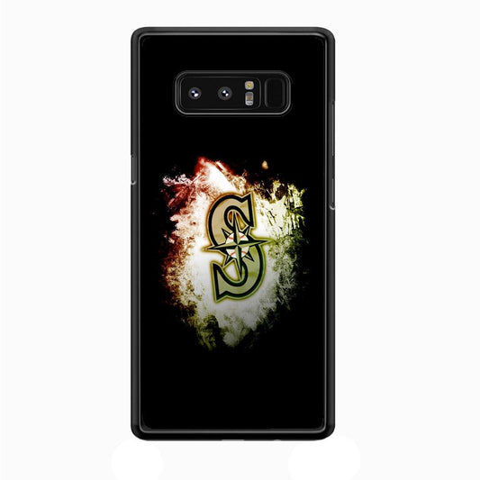 Baseball Seattle Mariners MLB 002 Samsung Galaxy Note 8 Case-Plastic / Full Wrap (3D Case)-Xtracase