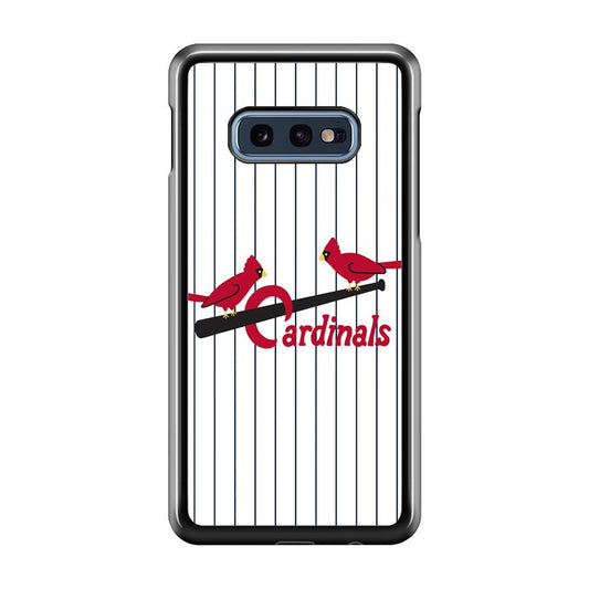Baseball St. Louis Cardinals MLB 002 Samsung Galaxy S10E Case-Plastic / Full Wrap (3D Case)-Xtracase