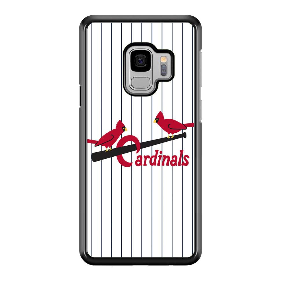 Baseball St. Louis Cardinals MLB 002 Samsung Galaxy S9 Case-Plastic / Full Wrap (3D Case)-Xtracase