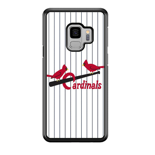 Baseball St. Louis Cardinals MLB 002 Samsung Galaxy S9 Case-Plastic / Full Wrap (3D Case)-Xtracase