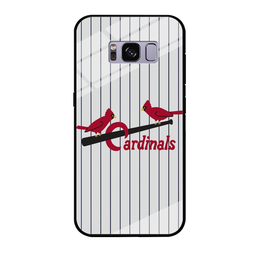 Baseball St. Louis Cardinals MLB 002 Samsung Galaxy S8 Case-Tempered Glass Case-Xtracase