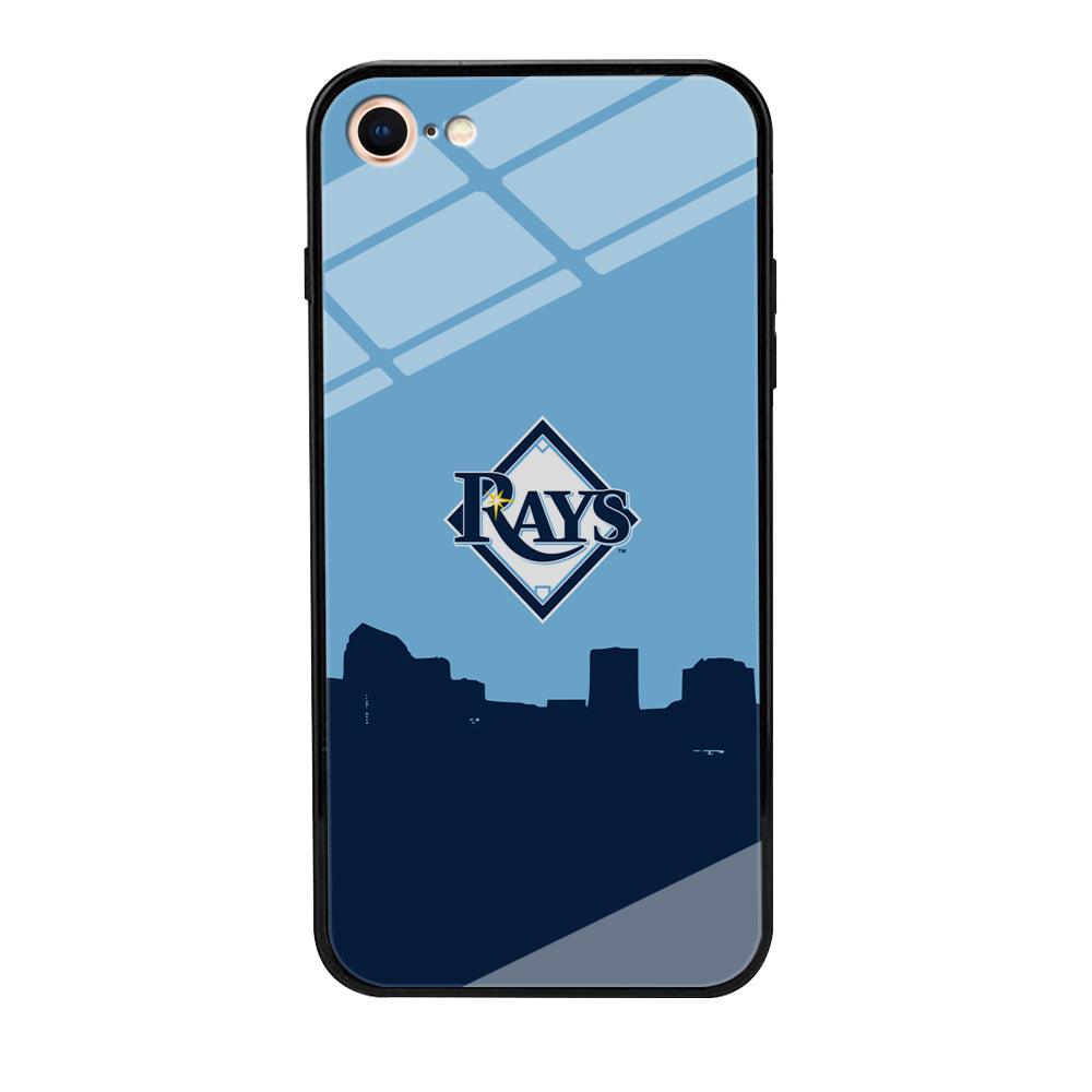 Baseball Tampa Bay Rays MLB 001 iPhone 7 Case-Tempered Glass Case-Xtracase