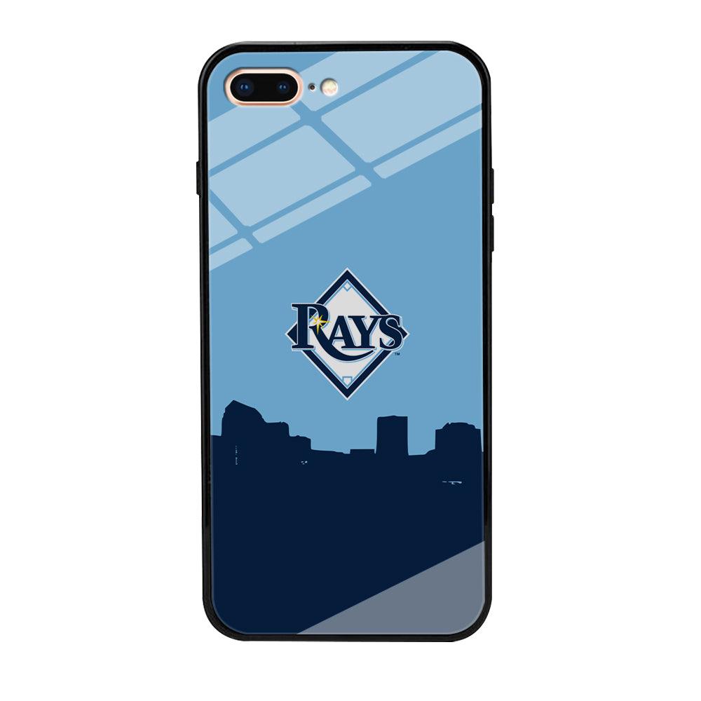 Baseball Tampa Bay Rays MLB 001 iPhone 7 Plus Case-Tempered Glass Case-Xtracase