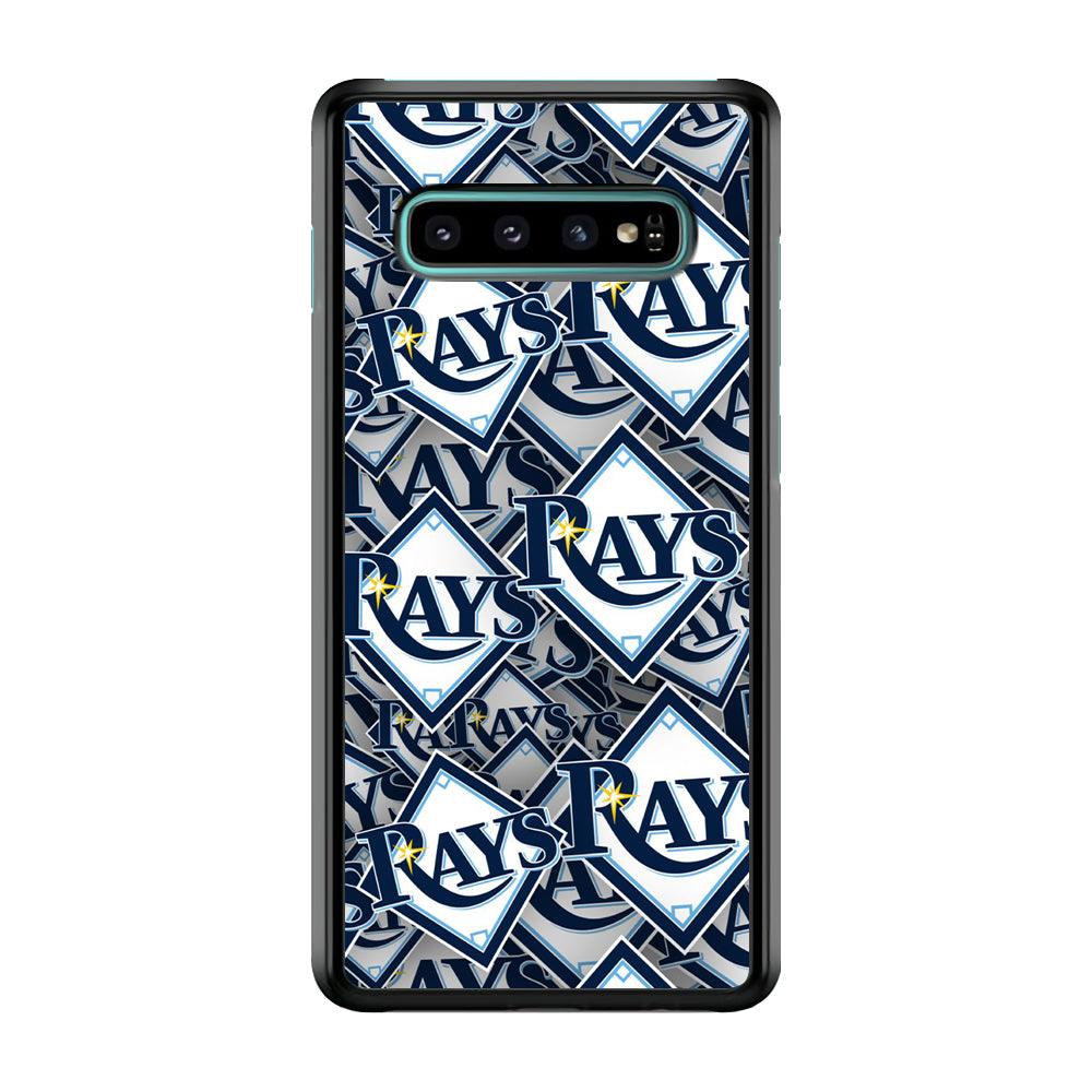 Baseball Tampa Bay Rays MLB 002 Samsung Galaxy S10 Case-Plastic / Full Wrap (3D Case)-Xtracase