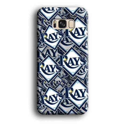 Baseball Tampa Bay Rays MLB 002 Samsung Galaxy S8 Plus Case-Plastic / Full Wrap (3D Case)-Xtracase
