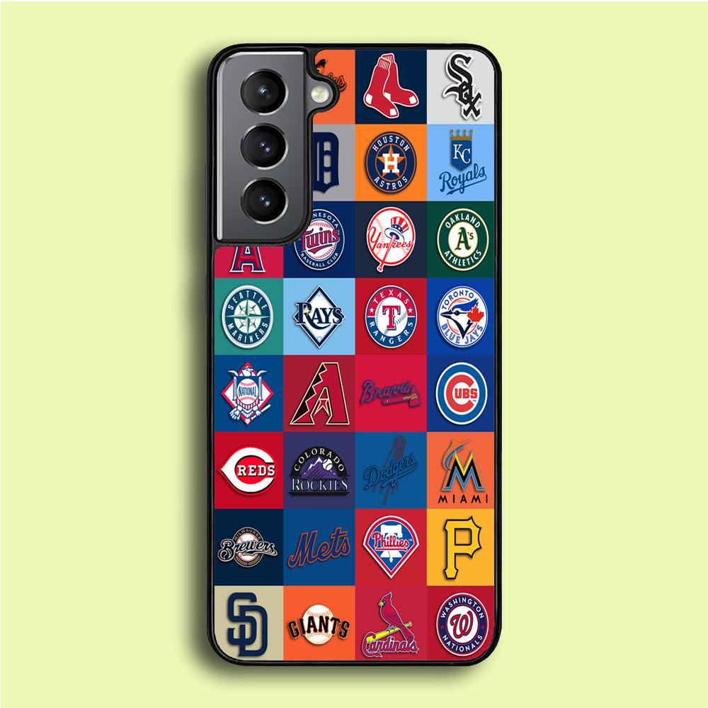 Baseball Teams MLB Samsung Galaxy A16 Case-Rubber / White (2D Case)-Xtracase