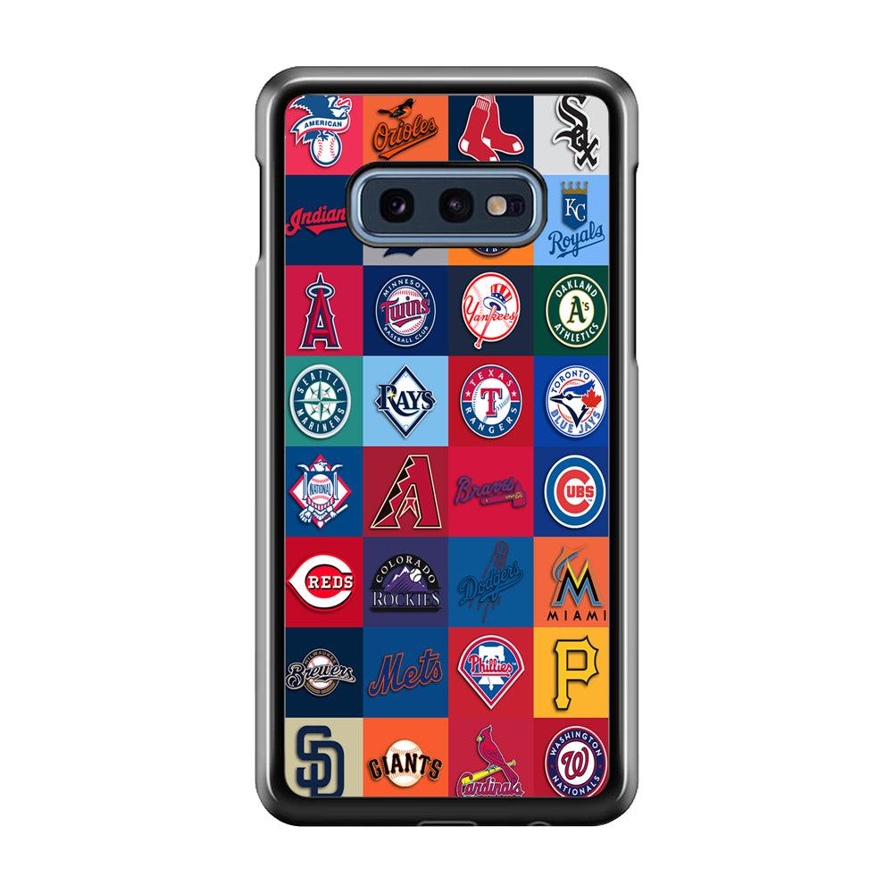 Baseball Teams MLB Samsung Galaxy S10E Case-Plastic / Full Wrap (3D Case)-Xtracase