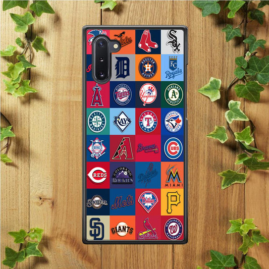 Baseball Teams MLB Samsung Galaxy Note 10 Case-Plastic / Full Wrap (3D Case)-Xtracase