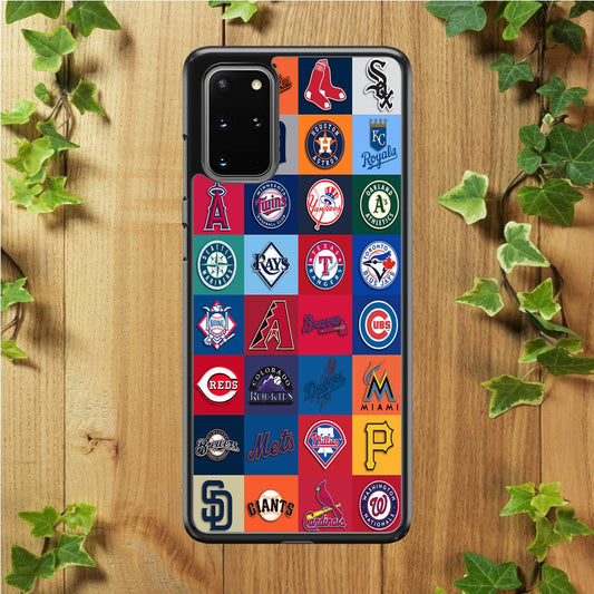 Baseball Teams MLB Samsung Galaxy S20 Plus Case-Plastic / Full Wrap (3D Case)-Xtracase