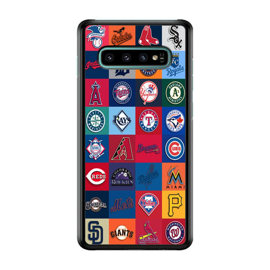 Baseball Teams MLB Samsung Galaxy S10 Case-Plastic / Full Wrap (3D Case)-Xtracase
