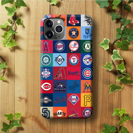 Baseball Teams MLB iPhone 11 Pro Max Case-Plastic / Full Wrap (3D Case)-Xtracase