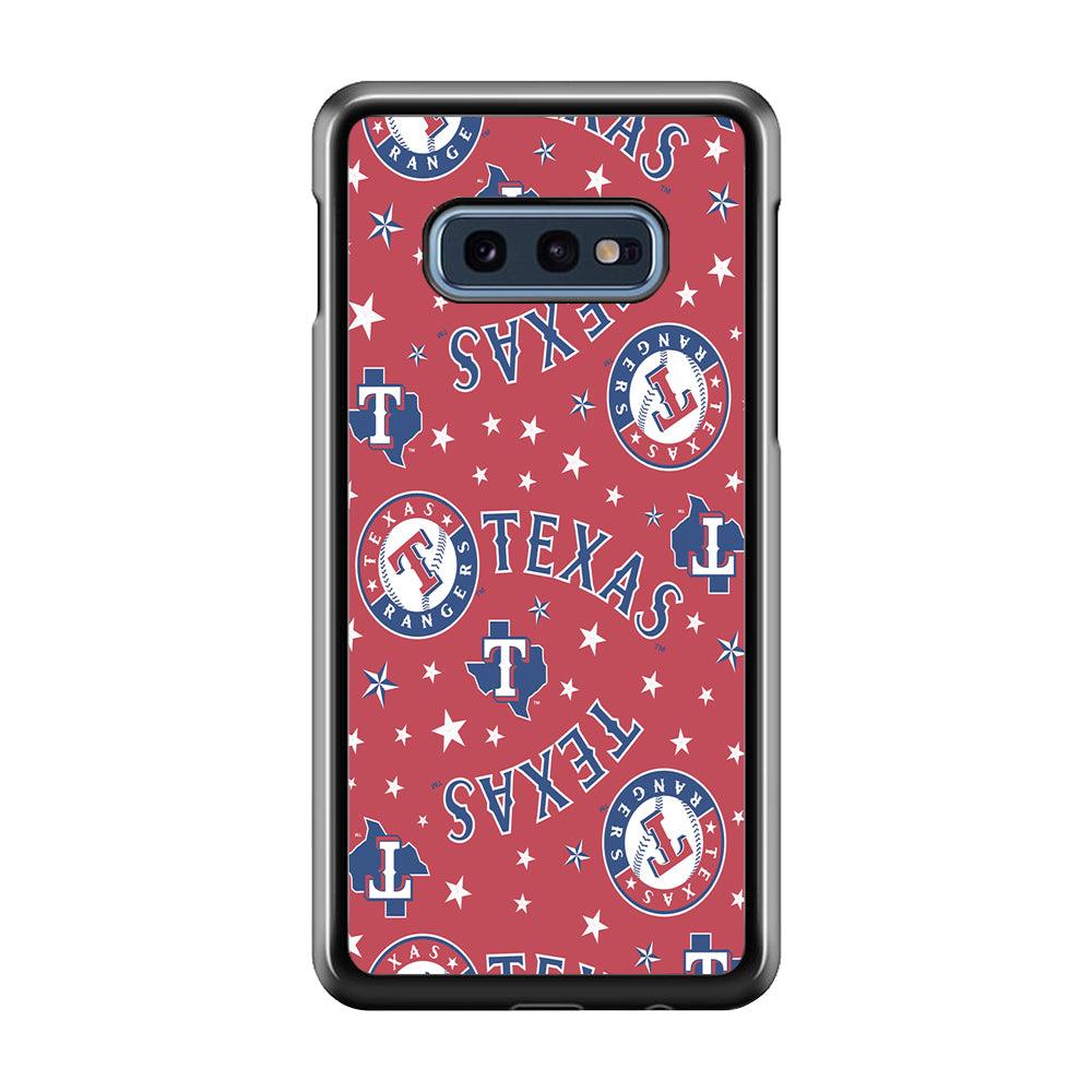 Baseball Texas Rangers MLB 001 Samsung Galaxy S10E Case-Plastic / Full Wrap (3D Case)-Xtracase
