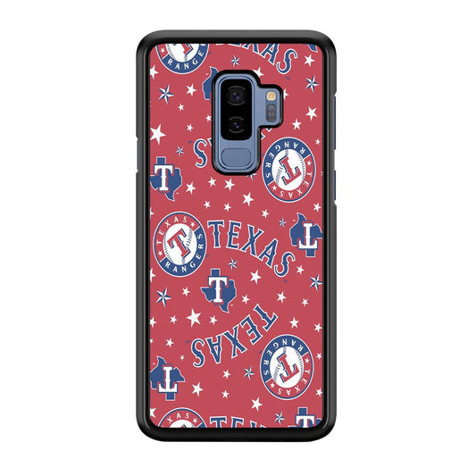 Baseball Texas Rangers MLB 001 Samsung Galaxy S9 Plus Case-Plastic / Full Wrap (3D Case)-Xtracase