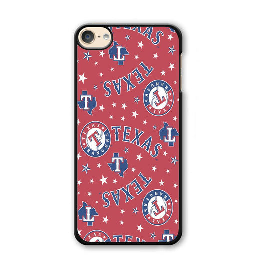 Baseball Texas Rangers MLB 001 iPod Touch 6 Case-Plastic / Full Wrap (3D Case)-Xtracase