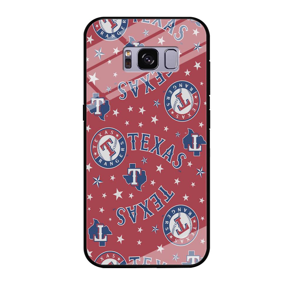 Baseball Texas Rangers MLB 001 Samsung Galaxy S8 Case-Tempered Glass Case-Xtracase
