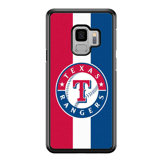 Baseball Texas Rangers MLB 002 Samsung Galaxy S9 Case-Plastic / Full Wrap (3D Case)-Xtracase
