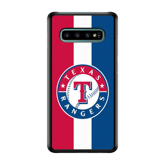 Baseball Texas Rangers MLB 002 Samsung Galaxy S10 Case-Plastic / Full Wrap (3D Case)-Xtracase